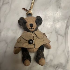 Burberry Thomas Bear Bag Charm Keychain 🧸
